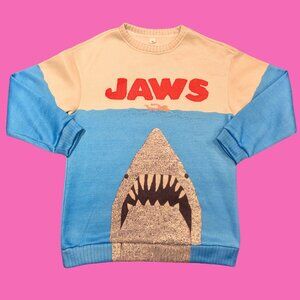 Jaws Knit Styled Sweater (Printed Polyester Fabric) Size M for Women